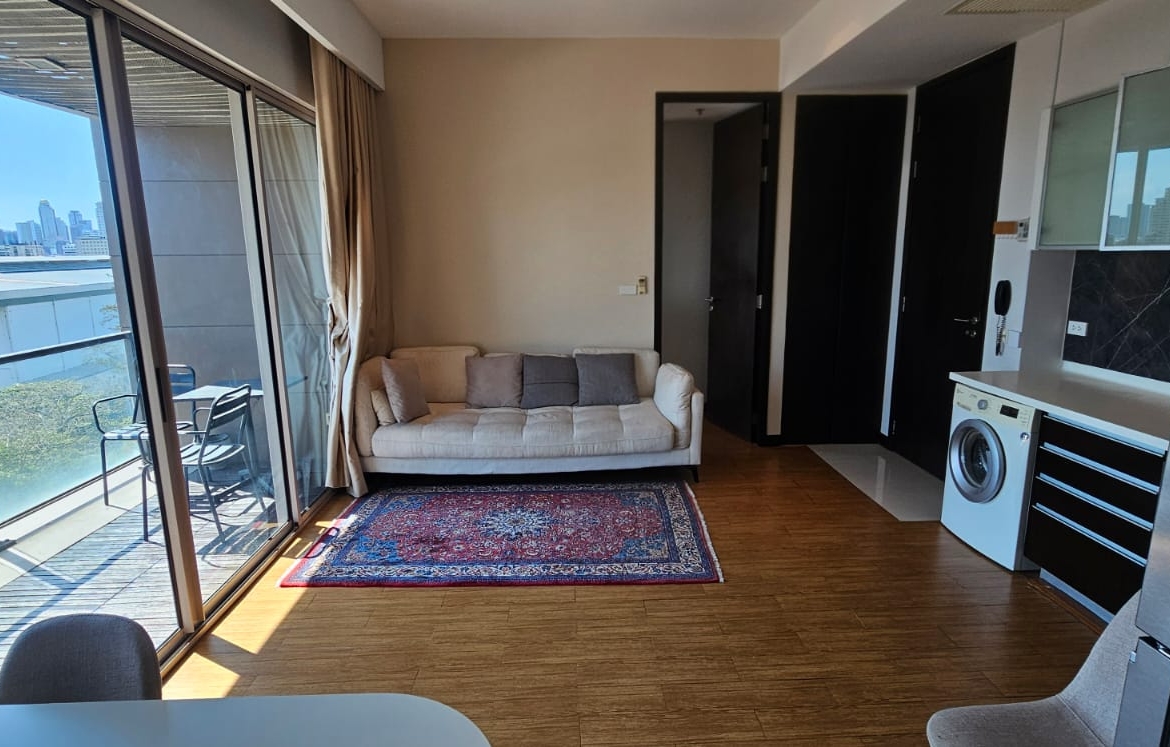 2-Bedroom, 2-Bathroom Condo, 80 sqm for Rent at The Lofts Yennakart – ฿35,000/month – Near BTS Chong Nonsi Station