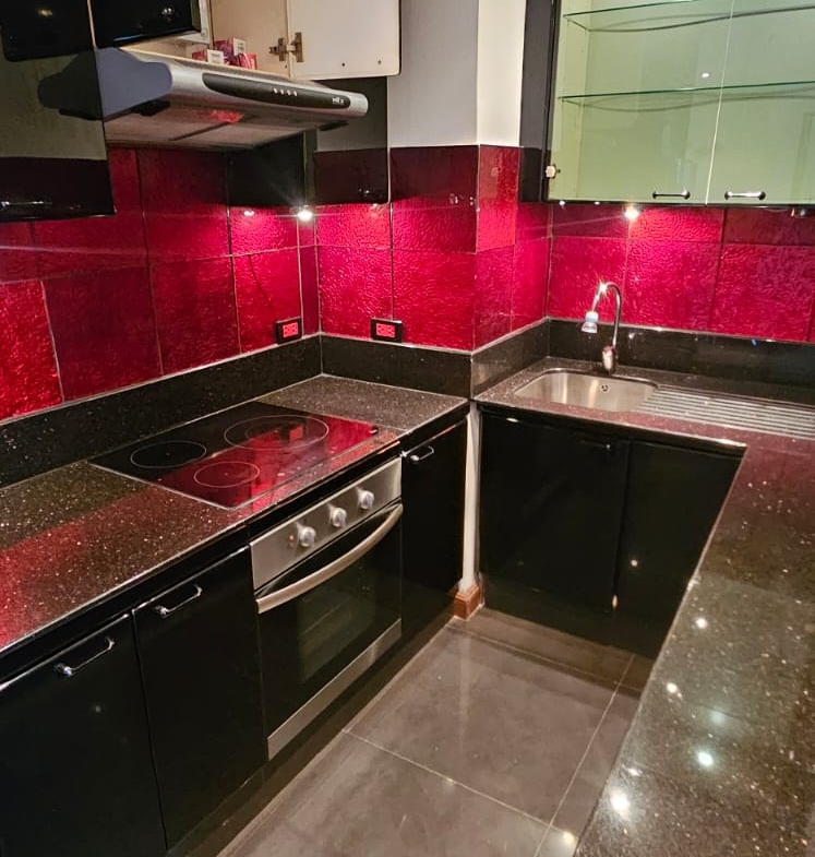 Affordable 2-bedroom condo at Pearl Garden in Sathon. 70 sqm, fully furnished, prime location near BTS. Rent for only THB 30K/month.