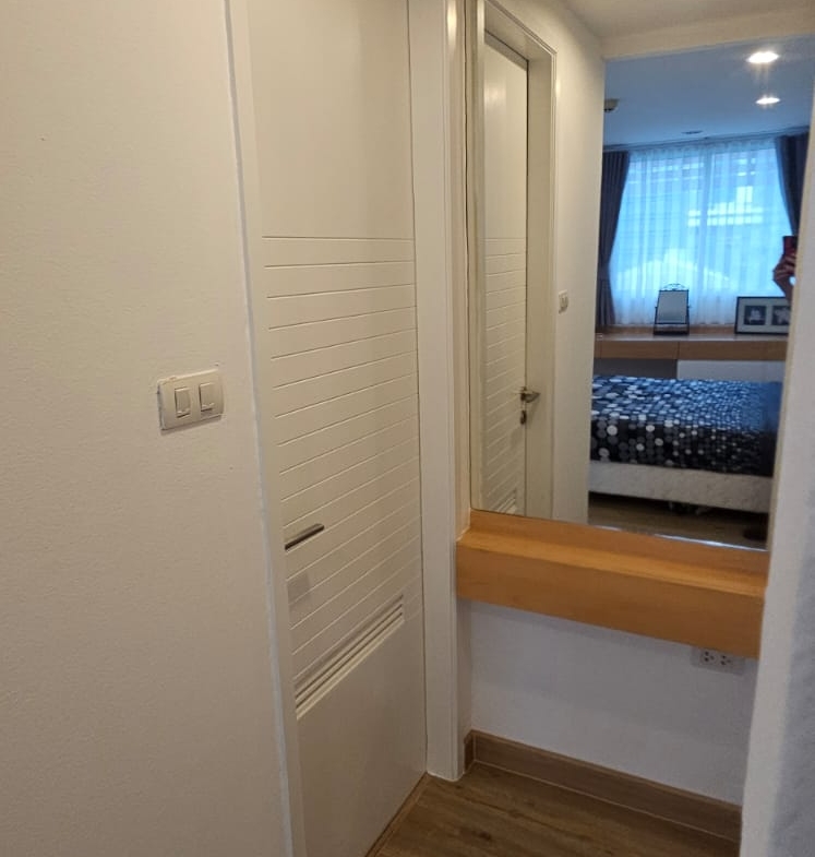2-Bed 1-Bath 75sqm S9 Condominium Near Bang Rak Yai MRT for Rent 28,000 THB