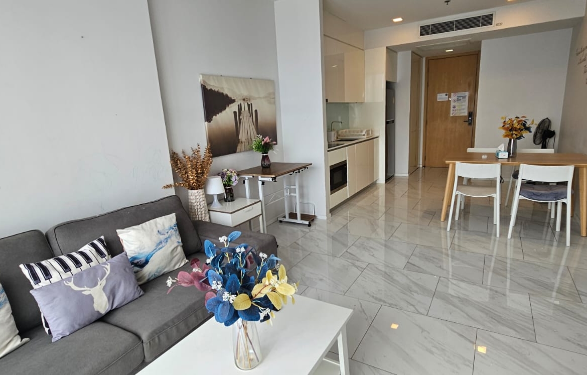 2-Bed 2-Bath 64sqm Condo for Rent at HYDE Sukhumvit 11 near BTS Nana – 40,000 THB/month