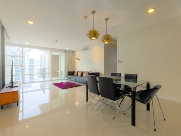 3-Bed 3-Bath 132.02 sqm Condo at Fullerton Sukhumvit – THB 21.9M – Near BTS Ekkamai & Thong Lo – Freehold with Foreign Quota