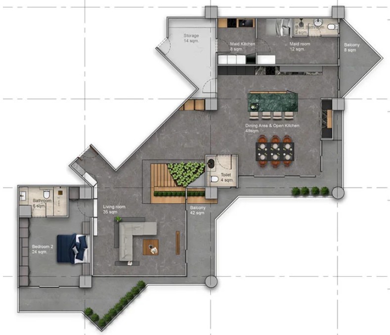 4 Bed 4 Bath 473 sqm Duplex Penthouse at Waterford Park Sukhumvit 53 – THB 94M – Near BTS Thong Lo – Freehold with Foreign Quota