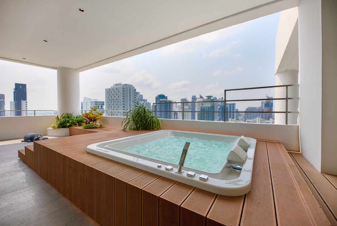 4 Bed 4 Bath 473 sqm Duplex Penthouse at Waterford Park Sukhumvit 53 – THB 94M – Near BTS Thong Lo – Freehold with Foreign Quota