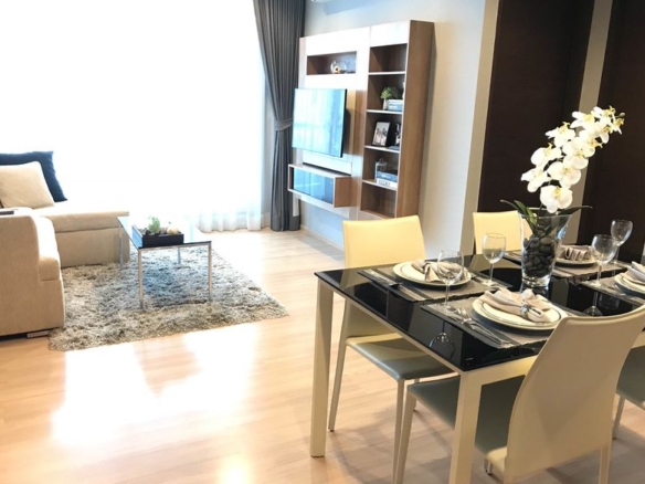 Rent a 2 bed, 2 bath 65.84sqm unit at Rhythm Sathorn 21 for ฿45K/month. Prime location near BTS, modern design, full amenities.