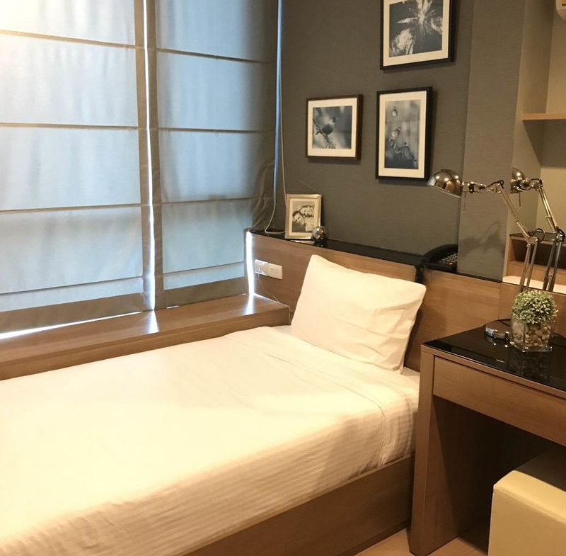 Rent a 2 bed, 2 bath 65.84sqm unit at Rhythm Sathorn 21 for ฿45K/month. Prime location near BTS, modern design, full amenities.