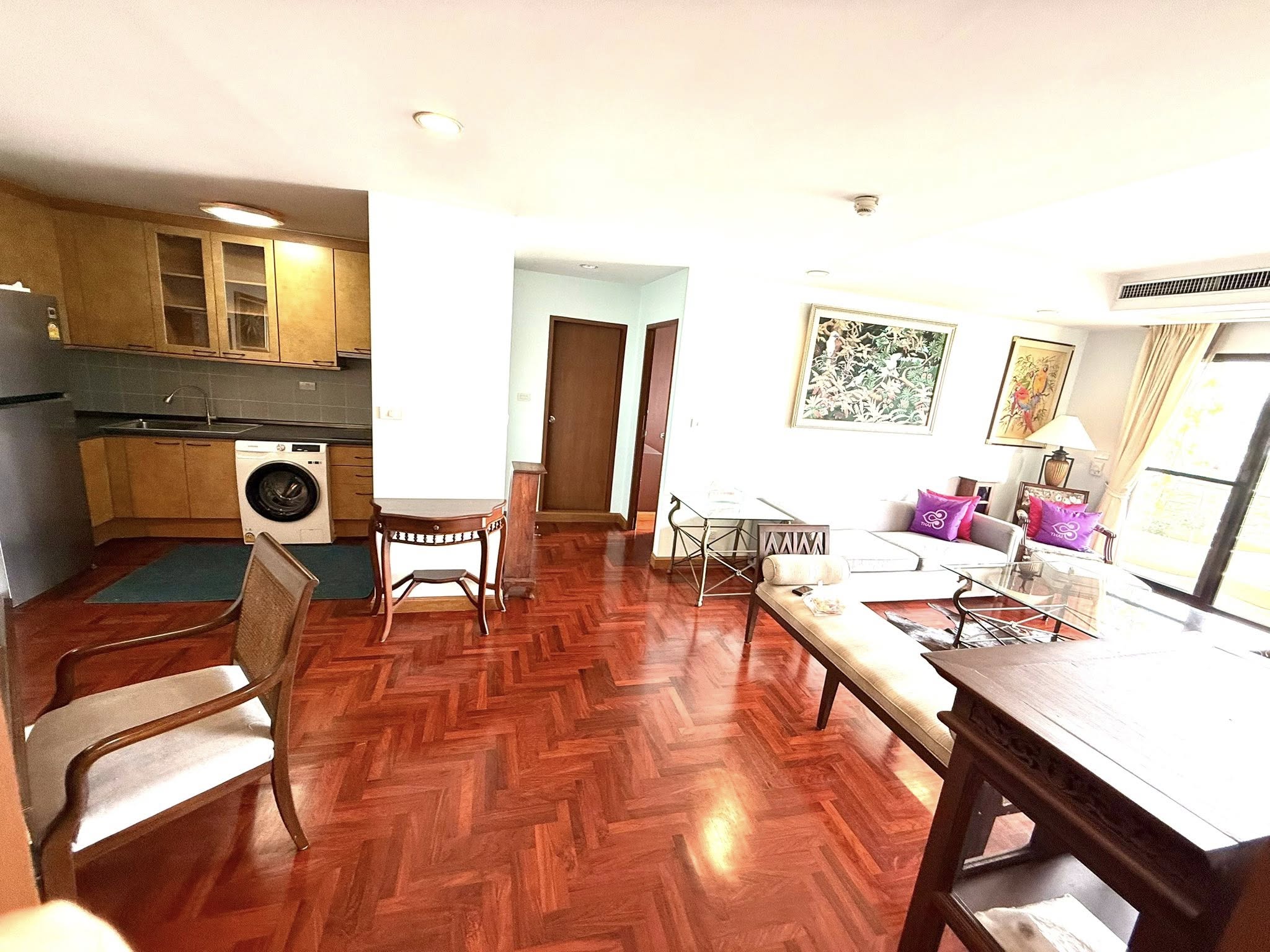 2-Bed 2-Bath 118.2 sqm Condo for Rent 60K THB at Supreme Ville, Near Chong Nonsi BTS