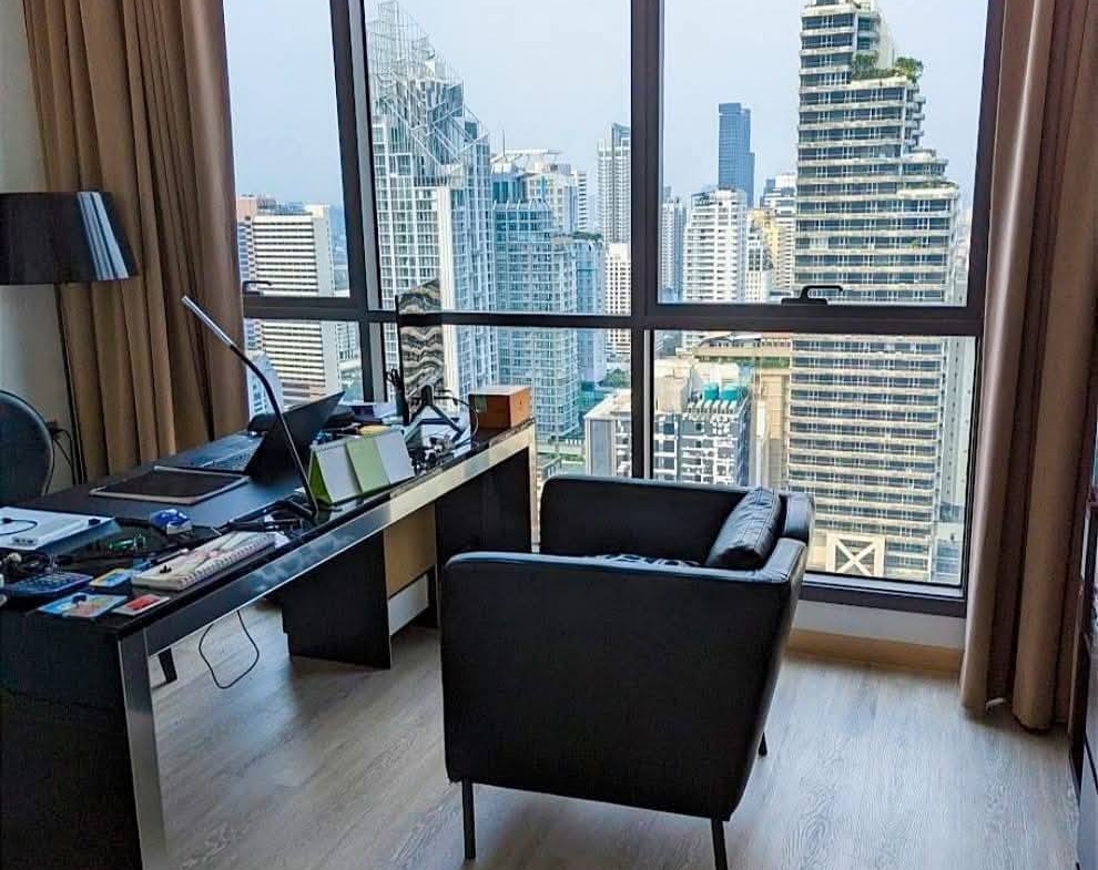 2-Bed 2-Bath 84sqm Condo at Hyde Sukhumvit 13 Near BTS Nana/Asoke – Rent 60K THB / Sale 17.5M THB