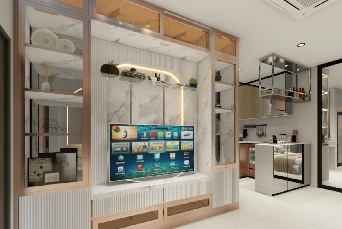 1-Bed 1-Bath 45 sqm Supalai Icon Sathorn Condo Near BTS Chong Nonsi for Rent 60K THB