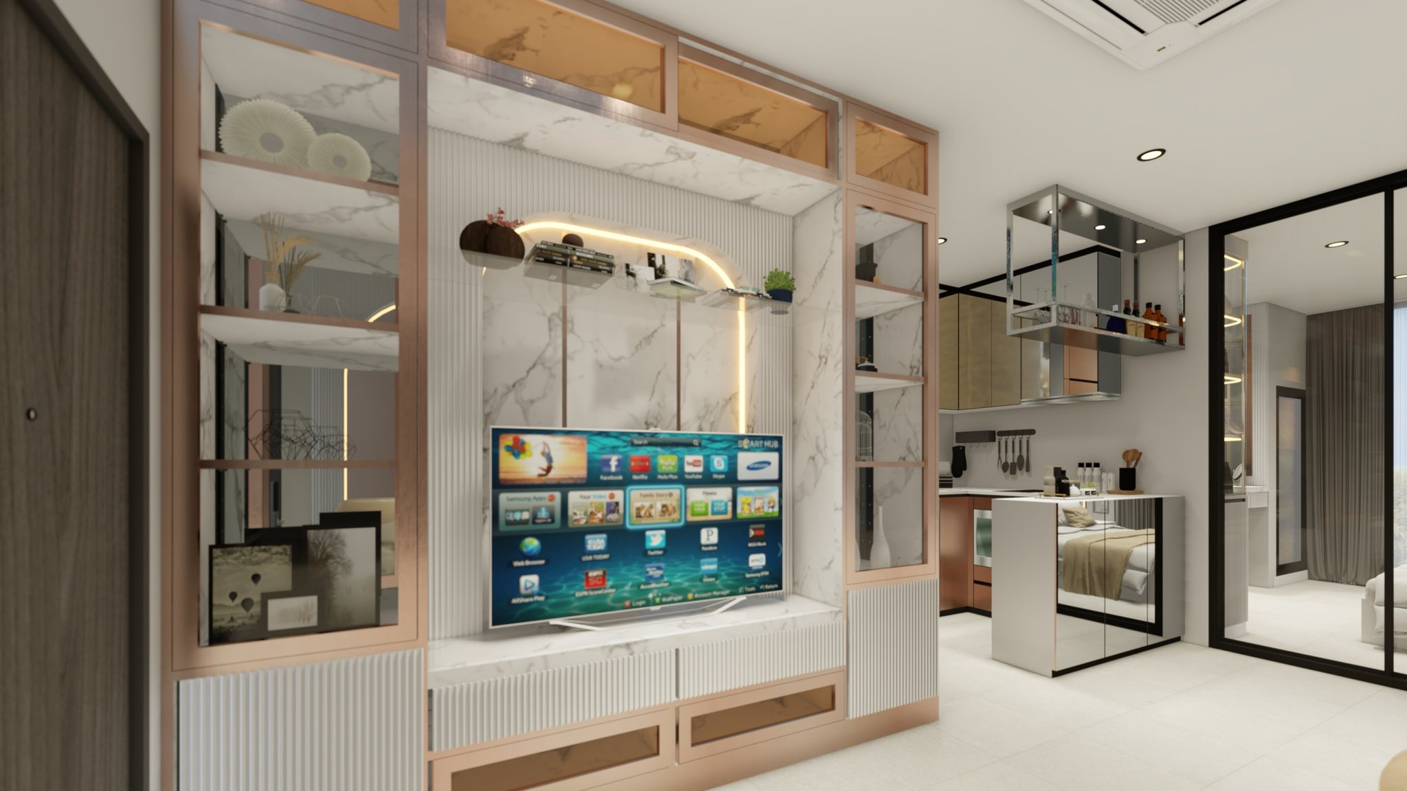 1-Bed 1-Bath 45 sqm Supalai Icon Sathorn Condo Near BTS Chong Nonsi for Rent 60K THB