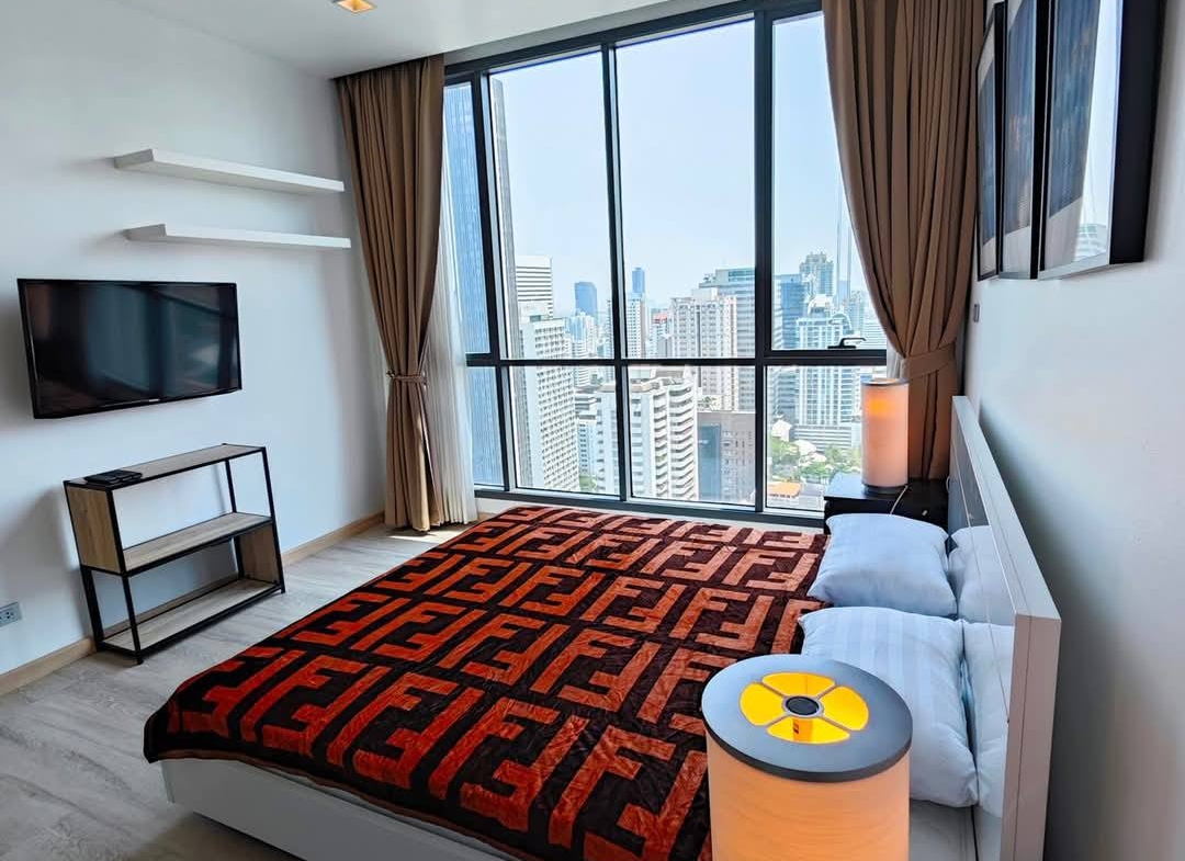 2-Bed 2-Bath 84sqm Condo at Hyde Sukhumvit 13 Near BTS Nana/Asoke – Rent 60K THB / Sale 17.5M THB