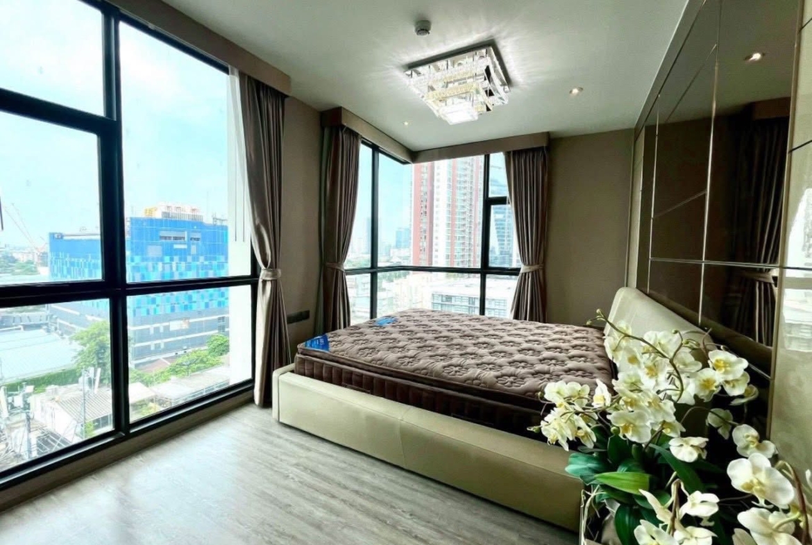 2-Bed 2-Bath 80 sqm Rhythm Ekkamai Condo near Ekkamai BTS for Rent 80K THB
