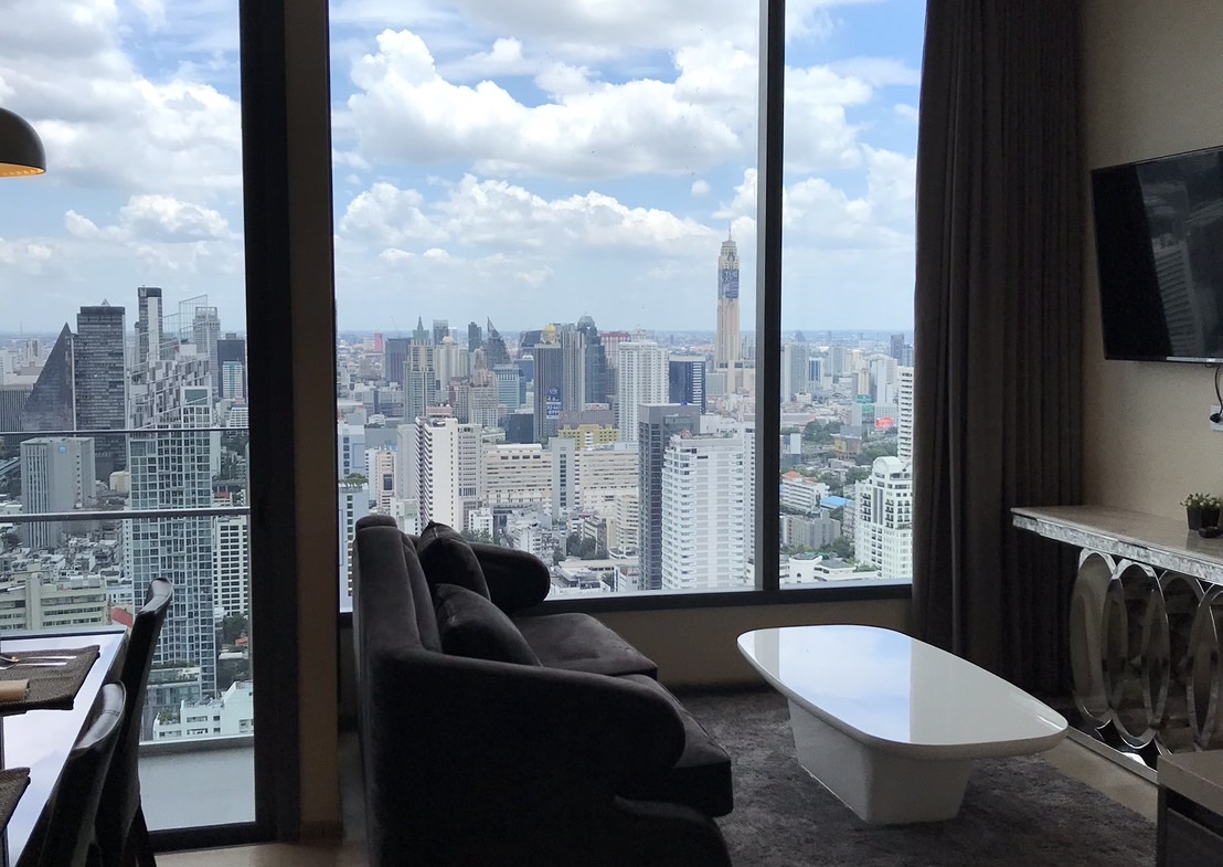 2-Bed 2-Bath 75sqm Condo for Rent at The Esse Asoke Near BTS Asoke – 72,000 THB/Month