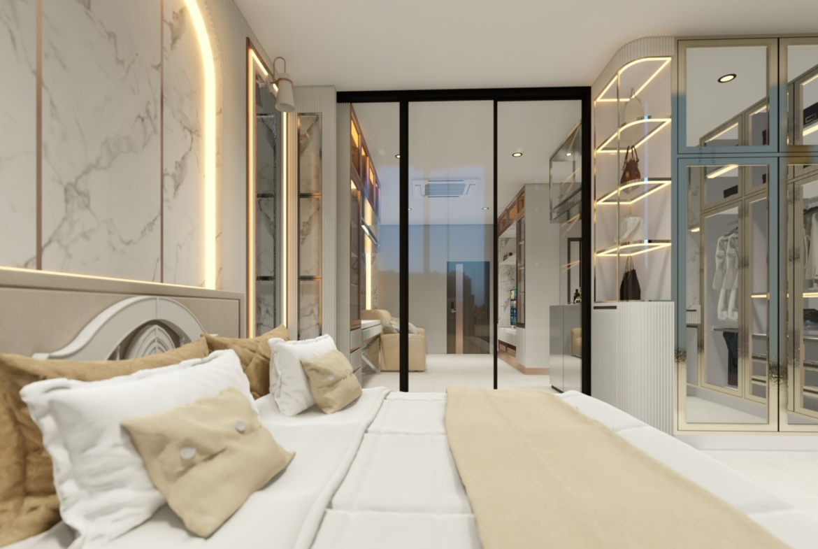 1-Bed 1-Bath 45 sqm Supalai Icon Sathorn Condo Near BTS Chong Nonsi for Rent 60K THB