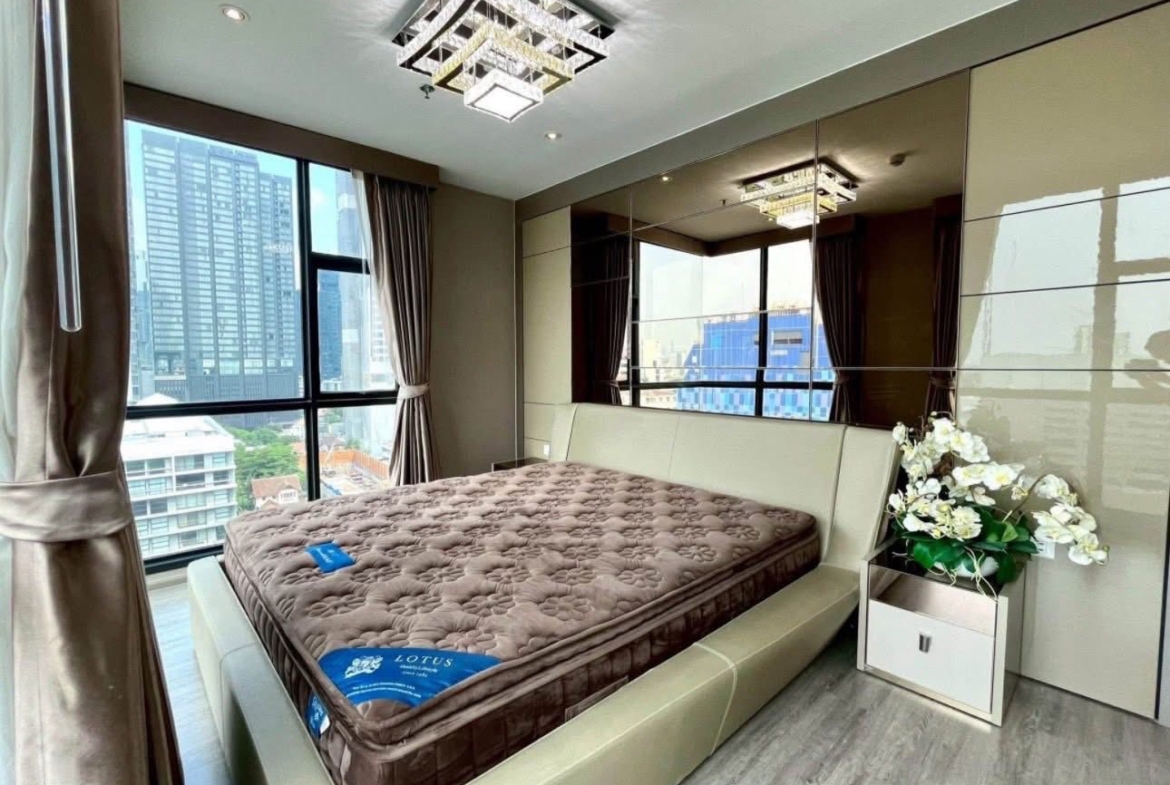 2-Bed 2-Bath 80 sqm Rhythm Ekkamai Condo near Ekkamai BTS for Rent 80K THB