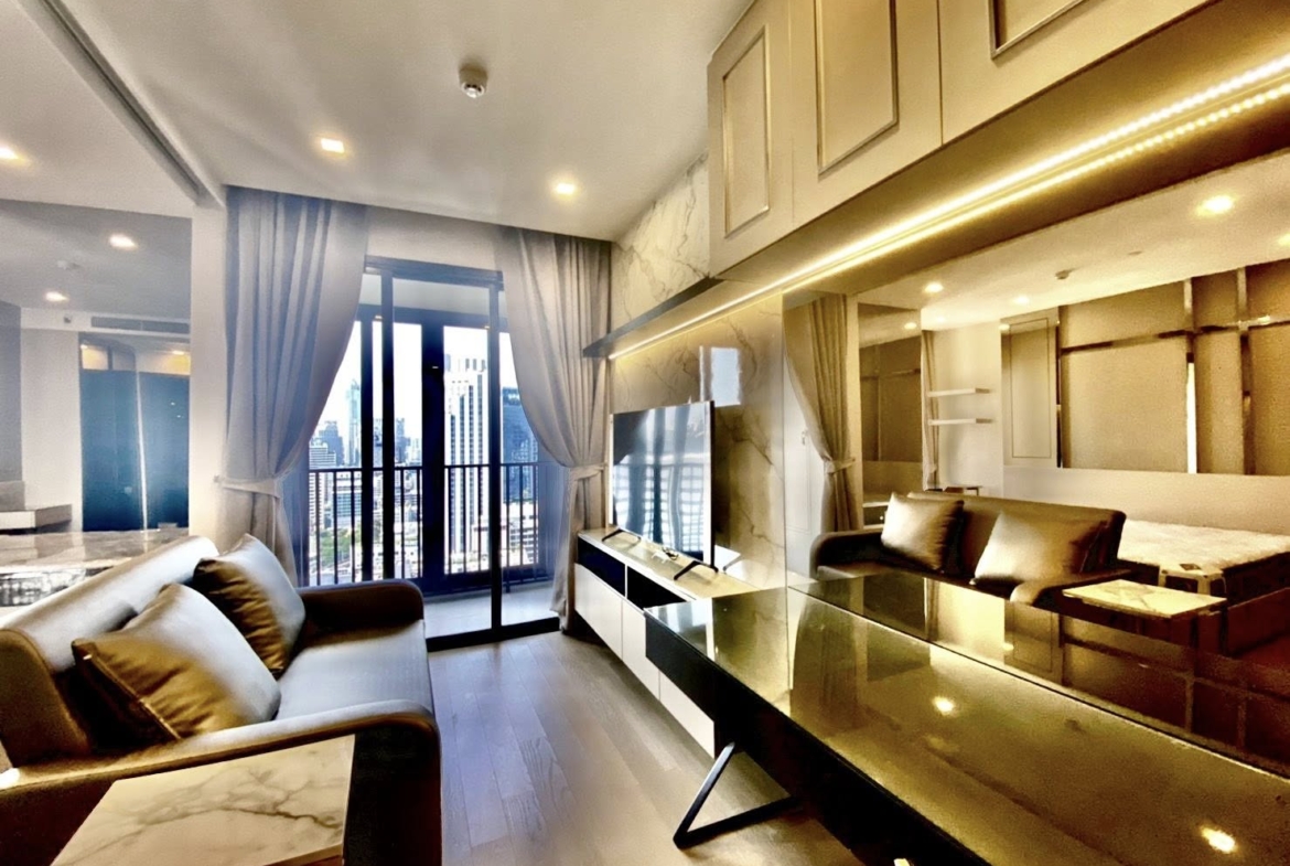 1-Bed, 1-Bath, 35 sqm, Ashton Asoke Condo, for Rent, 35K THB, Next to Sukhumvit MRT