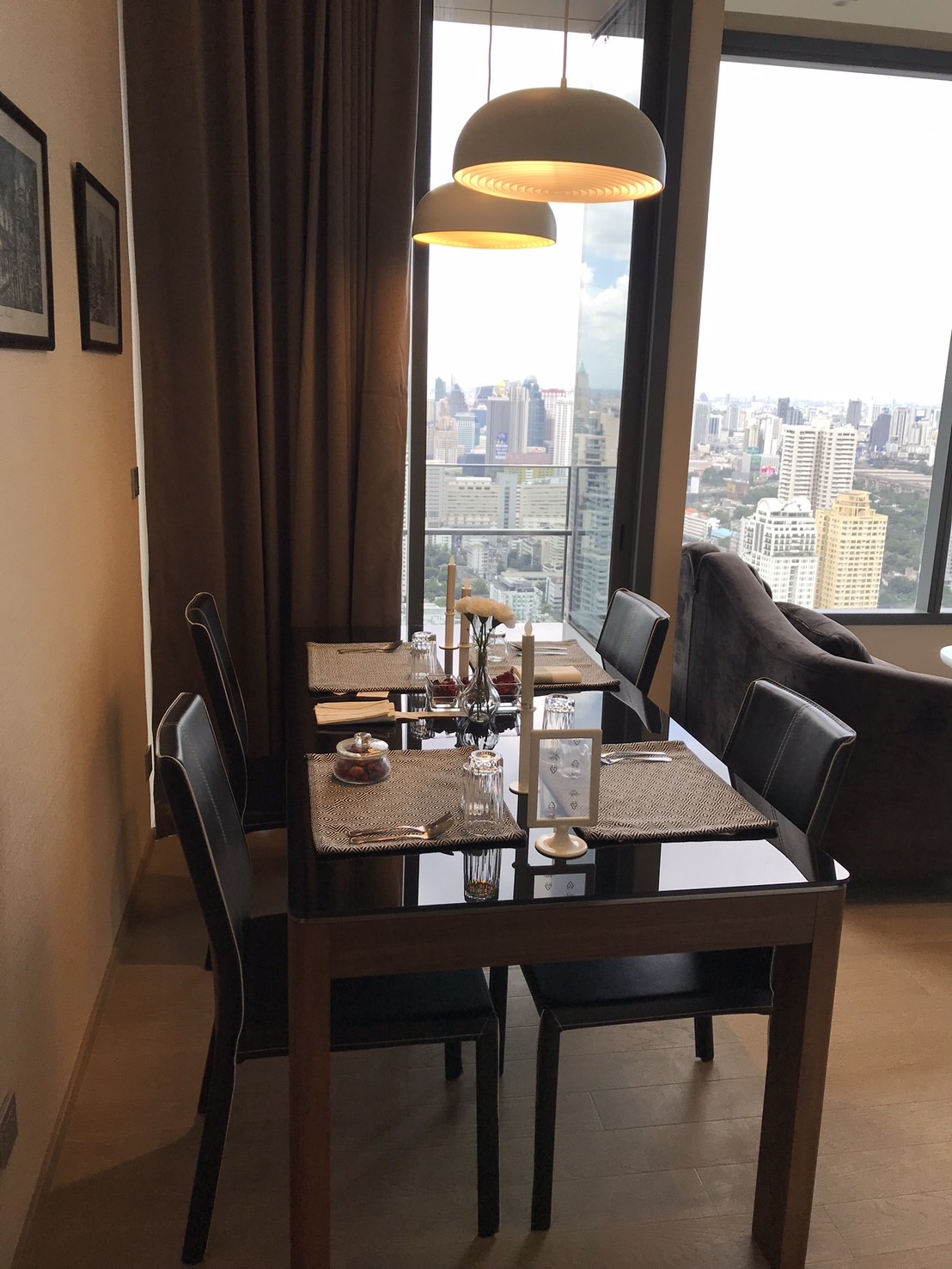 2-Bed 2-Bath 75sqm Condo for Rent at The Esse Asoke Near BTS Asoke – 72,000 THB/Month