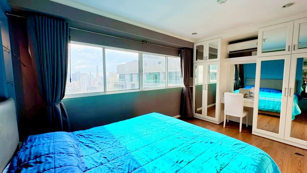 2-Bed 1-Bath 100 sqm Condo at Grand Park View Asok Near MRT Sukhumvit – Rent 45K THB / Sale 15M THB