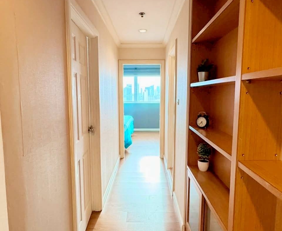 2-Bed 1-Bath 100 sqm Condo at Grand Park View Asok Near MRT Sukhumvit – Rent 45K THB / Sale 15M THB