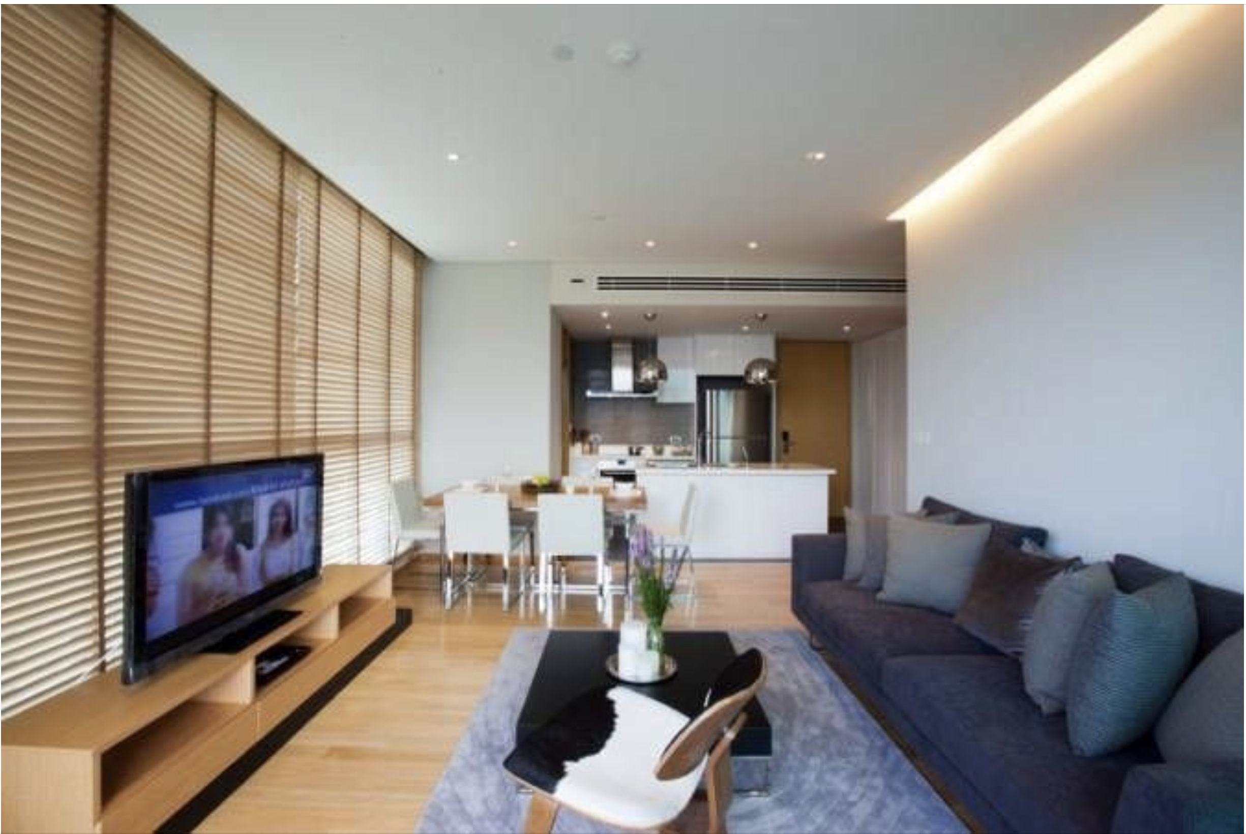 2 Bed, 2 Bath, 92 sqm Condo for Rent at AEQUA Residence Sukhumvit 49 near Prompong BTS – 80,000 THB/Month