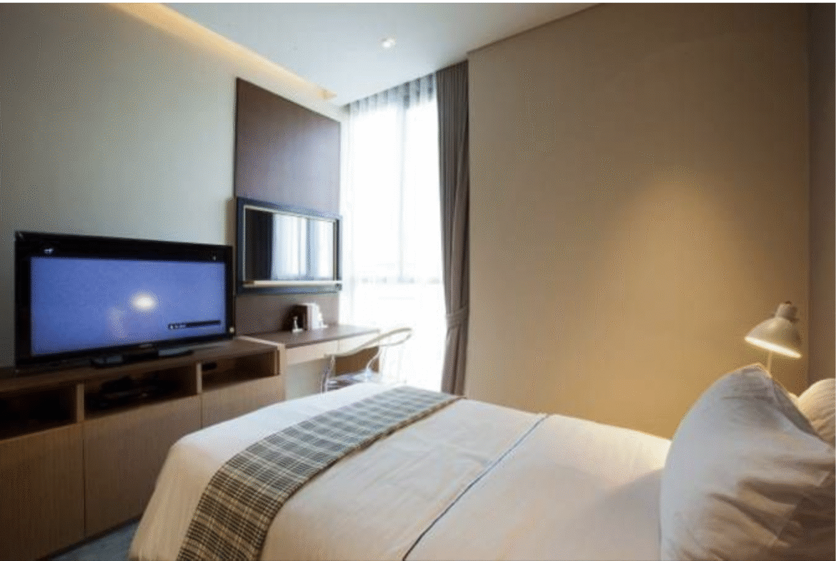 2 Bed, 2 Bath, 92 sqm Condo for Rent at AEQUA Residence Sukhumvit 49 near Prompong BTS – 80,000 THB/Month