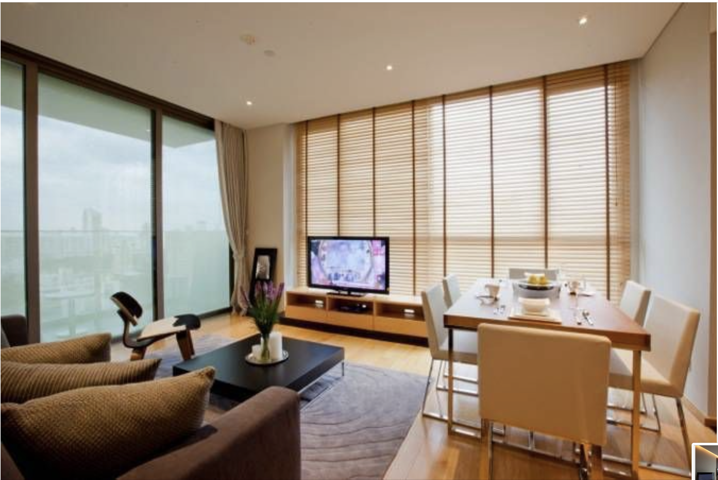 2 Bed, 2 Bath, 92 sqm Condo for Rent at AEQUA Residence Sukhumvit 49 near Prompong BTS – 80,000 THB/Month