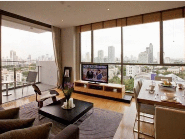 2 Bed, 2 Bath, 92 sqm Condo for Rent at AEQUA Residence Sukhumvit 49 near Prompong BTS – 80,000 THB/Month