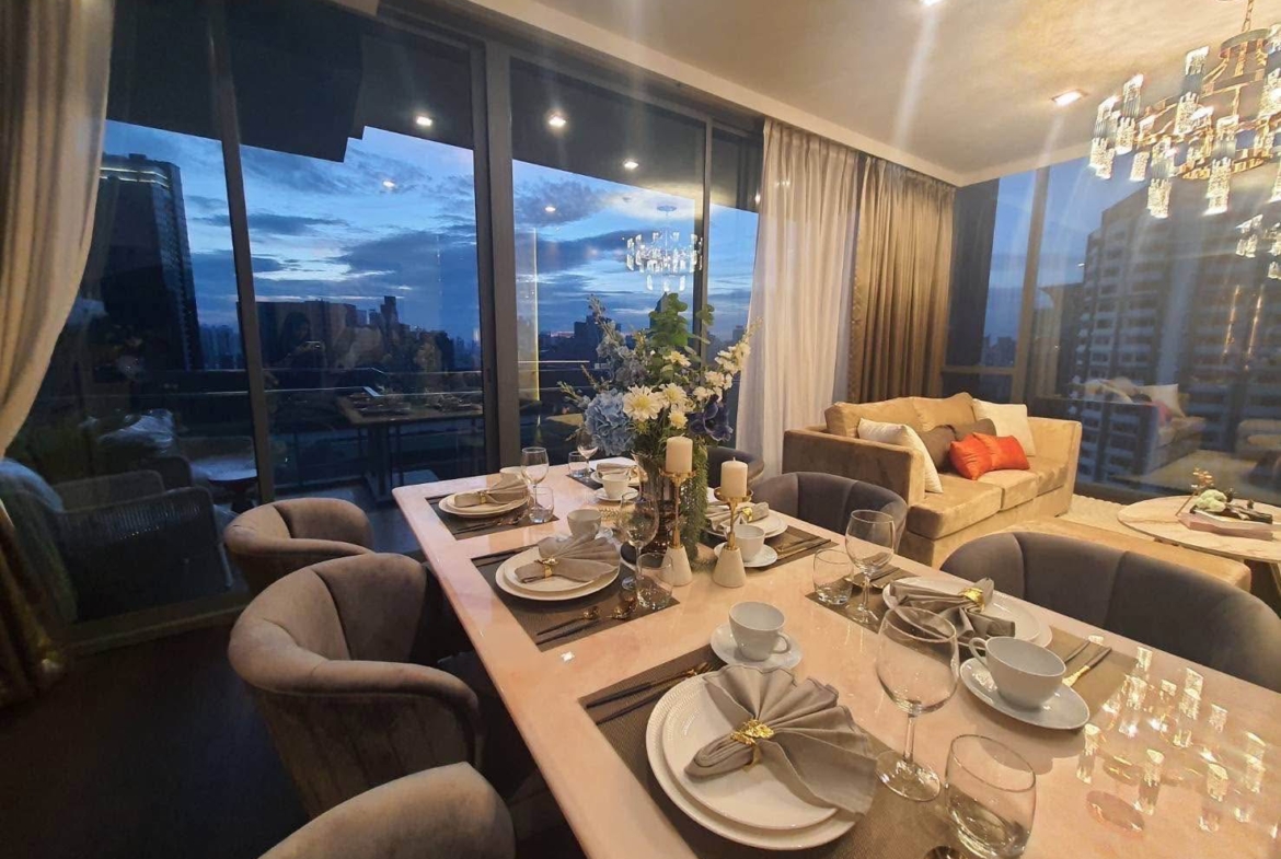 3BR, 3BTH Condo, 145 SQ.M, 200,000 THB/Month, LAVIQ Sukhumvit 57, Near BTS Thong Lo, For Rent