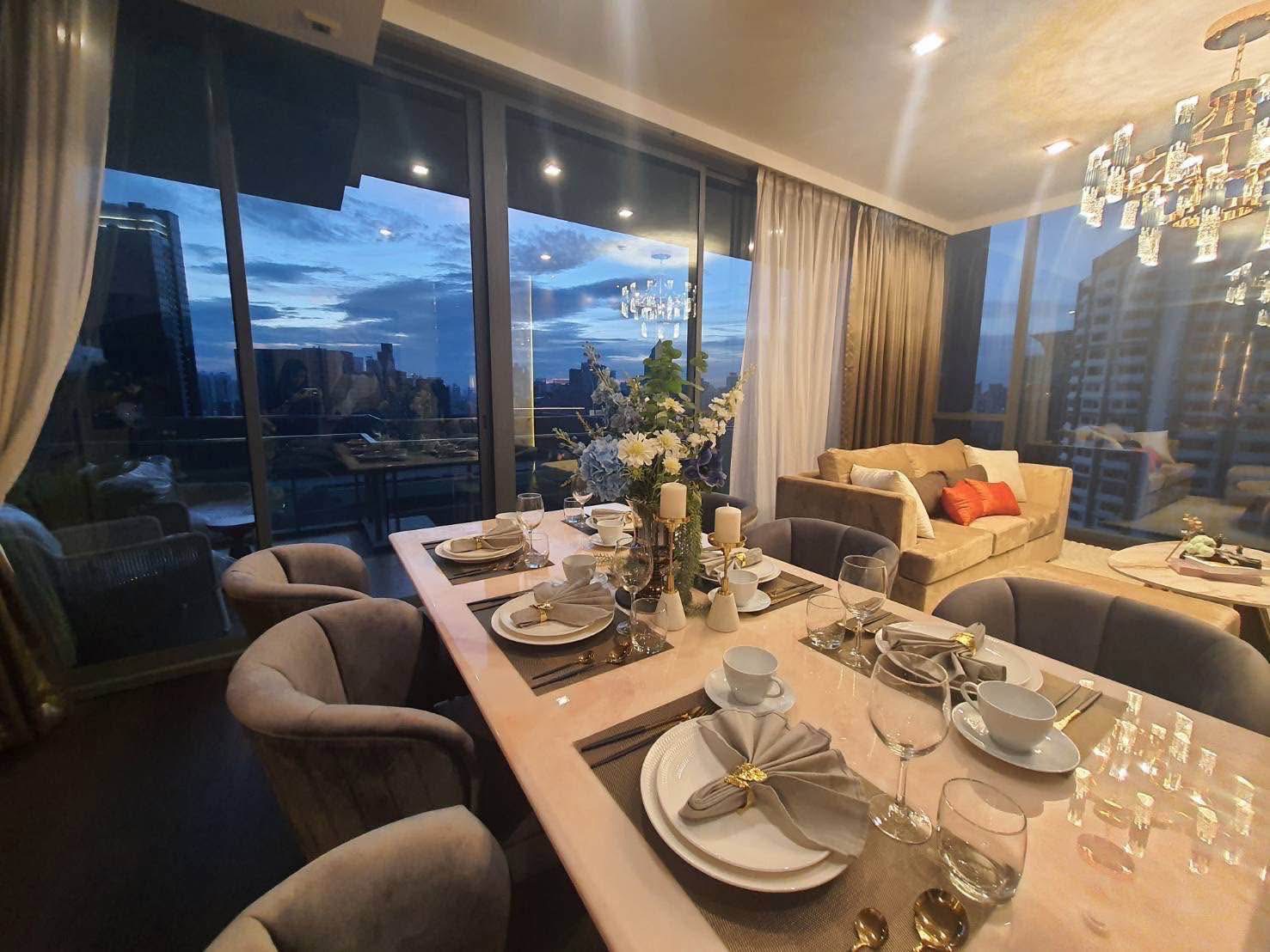 3BR, 3BTH Condo, 145 SQ.M, 200,000 THB/Month, LAVIQ Sukhumvit 57, Near BTS Thong Lo, For Rent