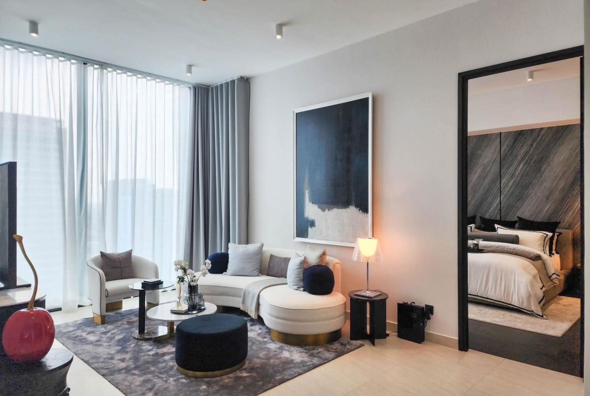 2BR, 3BTH Condo, 135 SQ.M, ฿165,000/Month, Tait Sathorn 12, 200m to BTS Saint Louis, For Rent