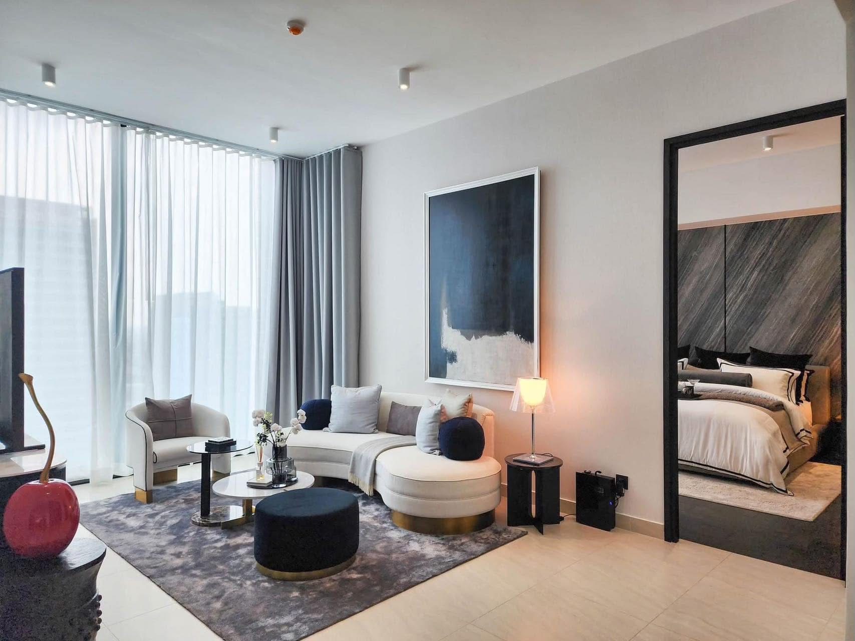 2BR, 3BTH Condo, 135 SQ.M, ฿165,000/Month, Tait Sathorn 12, 200m to BTS Saint Louis, For Rent