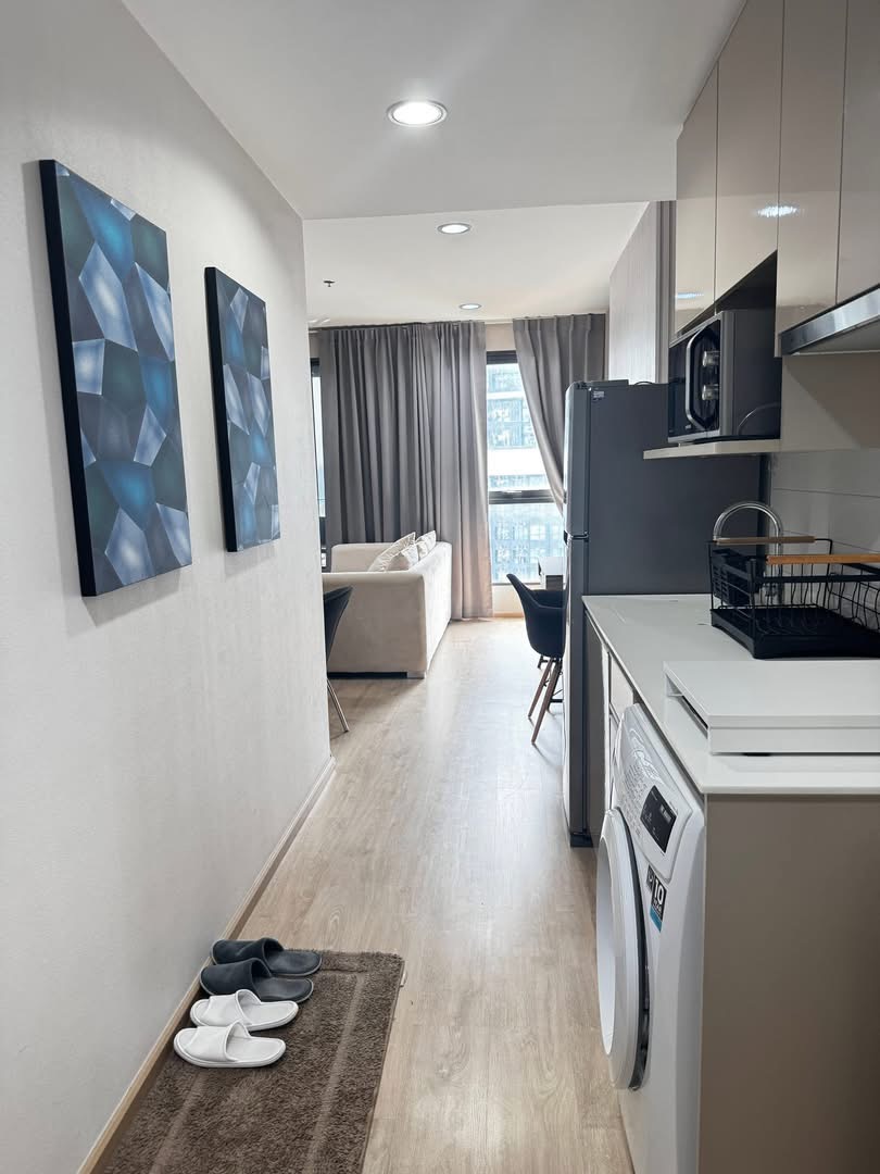 2-Bed 1-Bath 50.5 sqm Condo for Rent at Ideo Q Ratchathewi Near BTS Ratchathewi – 32,000 THB/Month