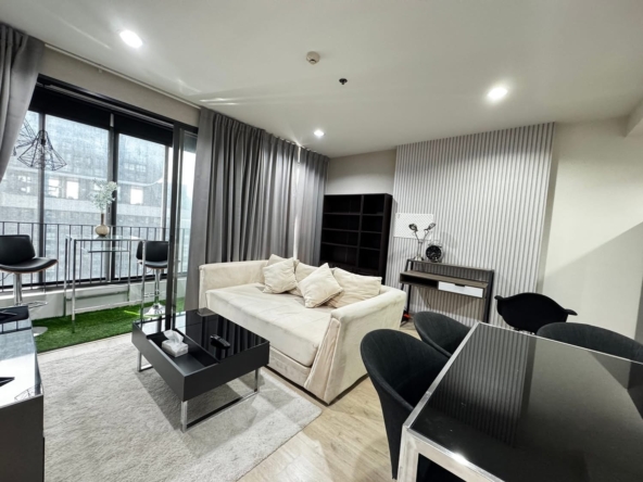 2-Bed 1-Bath 50.5 sqm Condo for Rent at Ideo Q Ratchathewi Near BTS Ratchathewi – 32,000 THB/Month