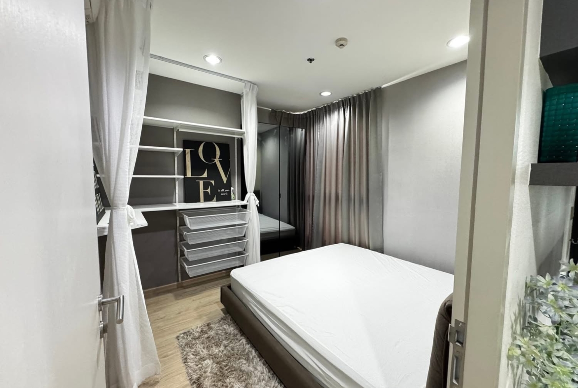 2-Bed 1-Bath 50.5 sqm Condo for Rent at Ideo Q Ratchathewi Near BTS Ratchathewi – 32,000 THB/Month