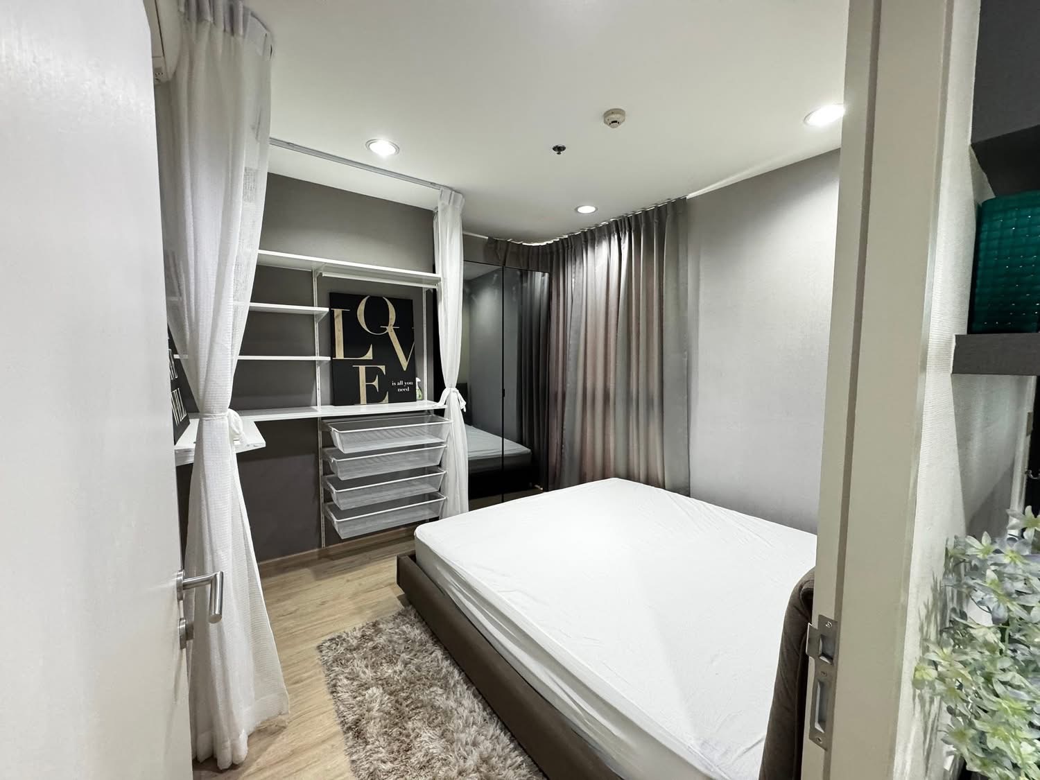 2-Bed 1-Bath 50.5 sqm Condo for Rent at Ideo Q Ratchathewi Near BTS Ratchathewi – 32,000 THB/Month
