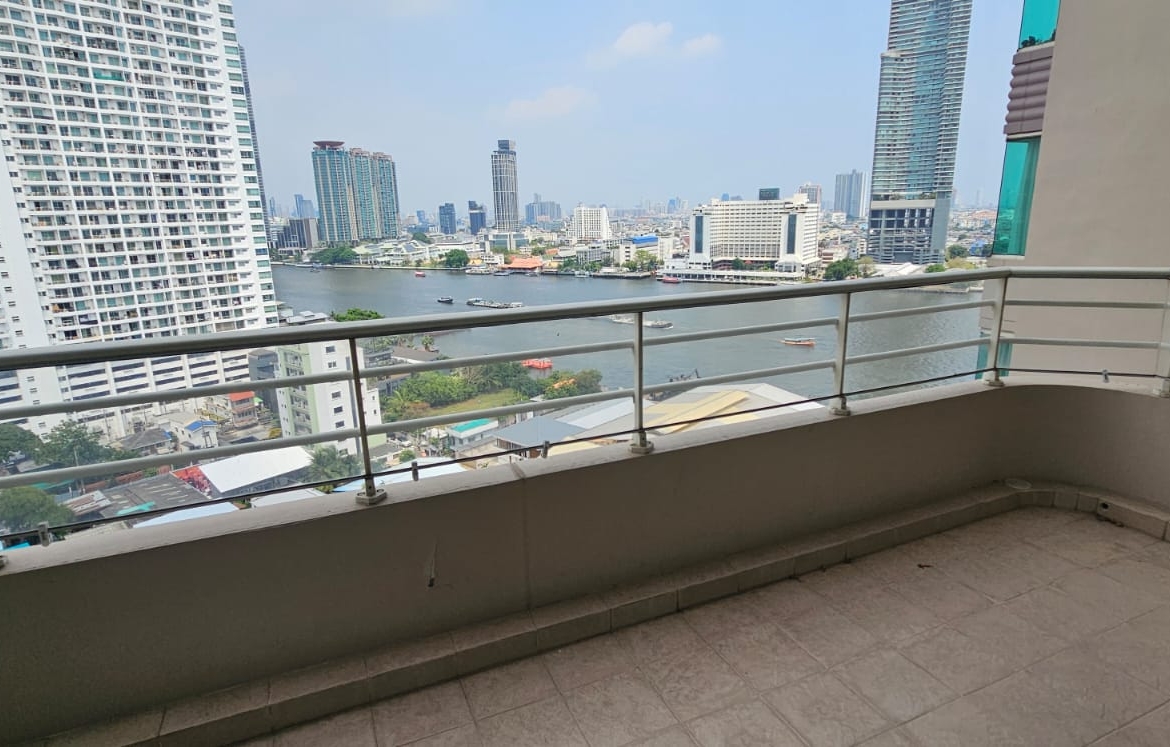 3-Bed 3-Bath 145 sqm Condo for Rent at Watermark near Krung Thonburi BTS - 55,000 THB/month
