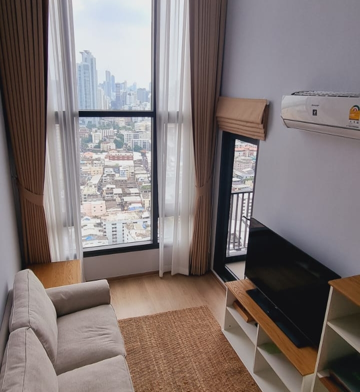 2-Bed 1-Bath 49sqm Condo at Life Rama 4 – Asoke Near Asoke BTS/MRT for Rent 45,000 THB