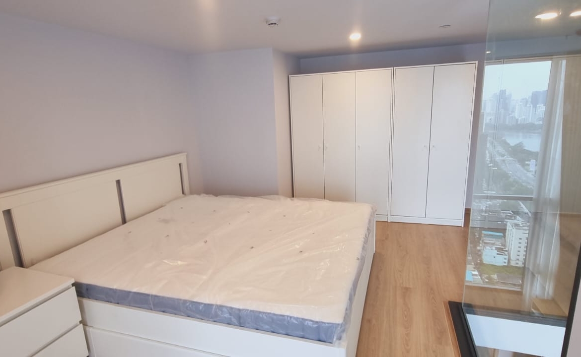 2-Bed 1-Bath 49sqm Condo at Life Rama 4 – Asoke Near Asoke BTS/MRT for Rent 45,000 THB