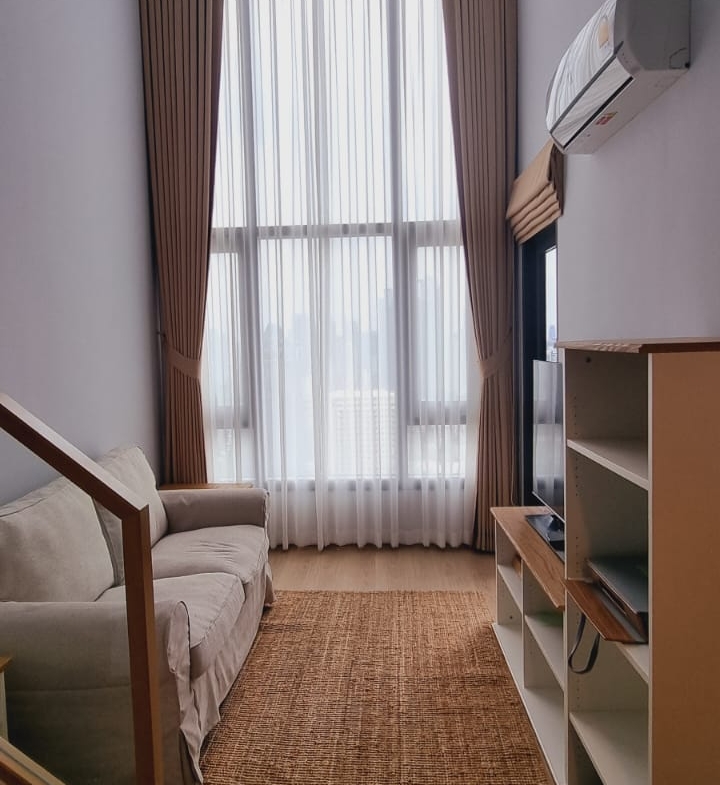 2-Bed 1-Bath 49sqm Condo at Life Rama 4 – Asoke Near Asoke BTS/MRT for Rent 45,000 THB