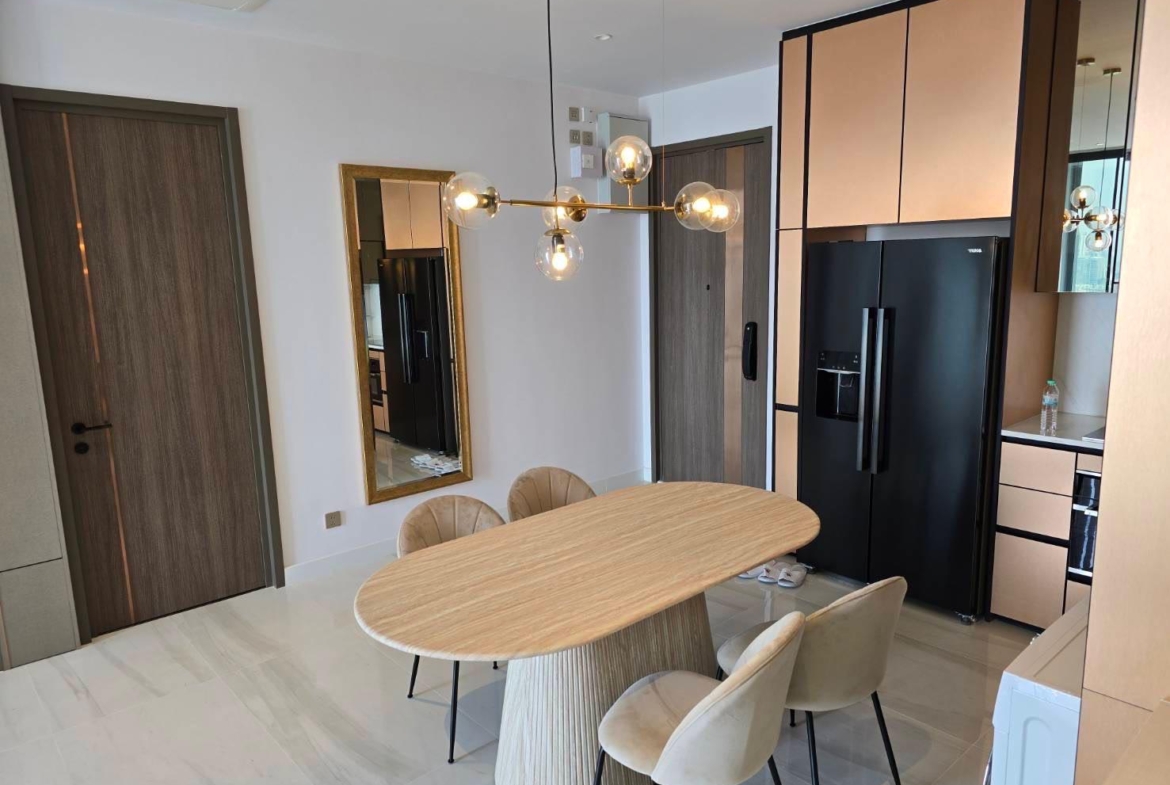 3BR, 2BTH Condo, 100 SQ.M, 120,000 THB/Month, Supalai Icon Sathorn, Near BTS Surasak, For Rent