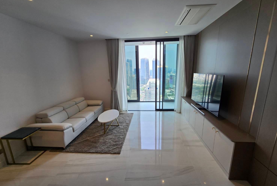 3BR, 2BTH Condo, 100 SQ.M, 120,000 THB/Month, Supalai Icon Sathorn, Near BTS Surasak, For Rent