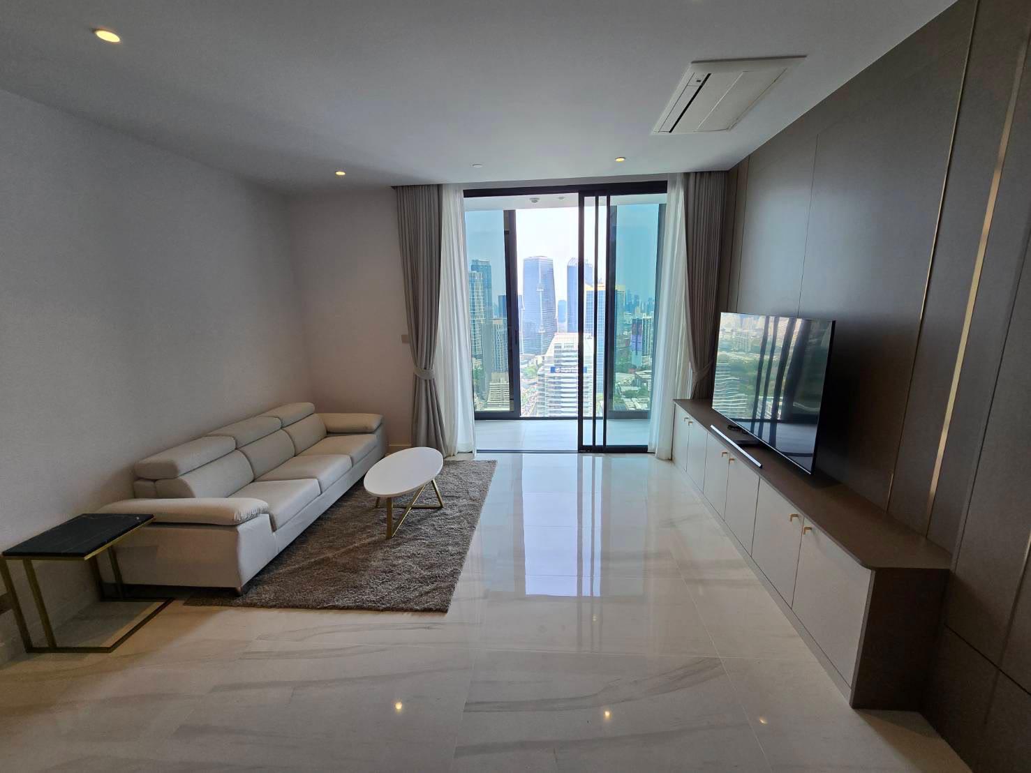 3BR, 2BTH Condo, 100 SQ.M, 120,000 THB/Month, Supalai Icon Sathorn, Near BTS Surasak, For Rent