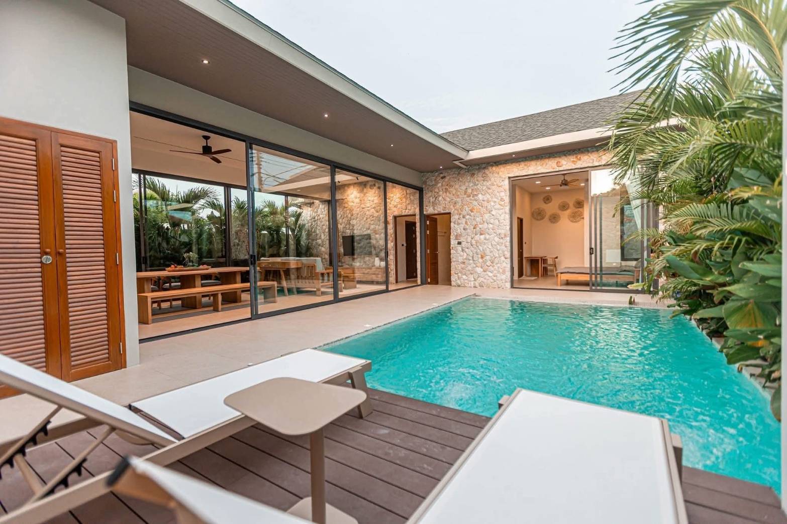 3-Bed 4-Bath 304 sqm Villa at POOL VILLA Pattaya near U-Tapao Airport for Sale 9.85M THB