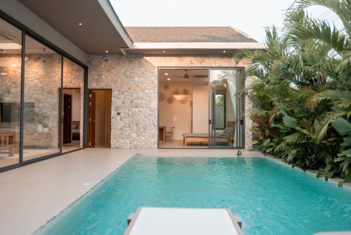 3-Bed 4-Bath 304 sqm Villa at POOL VILLA Pattaya near U-Tapao Airport for Sale 9.85M THB