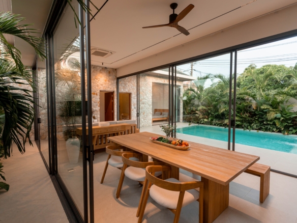 3-Bed 4-Bath 304 sqm Villa at POOL VILLA Pattaya near U-Tapao Airport for Sale 9.85M THB