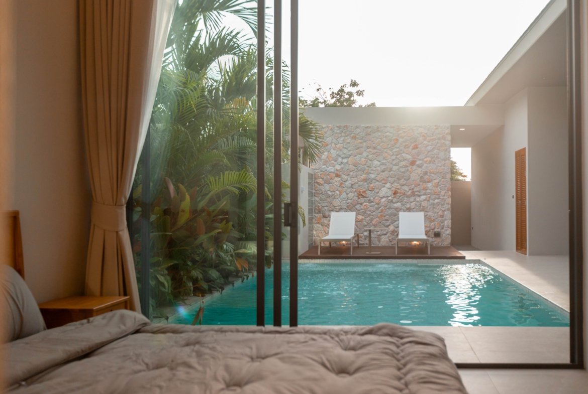 3-Bed 4-Bath 304 sqm Villa at POOL VILLA Pattaya near U-Tapao Airport for Sale 9.85M THB