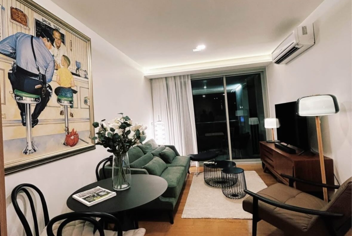 2-Bed 2-Bath 71 sqm Via 31 Condo near BTS Phrom Phong for Rent 45K THB