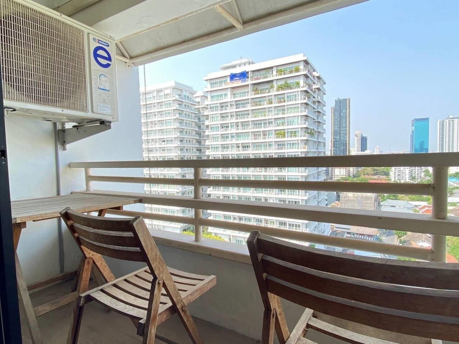 2-Bed 2-Bath 93 sqm Thong Lo Tower Condo Near BTS Thonglor for Rent 45K THB