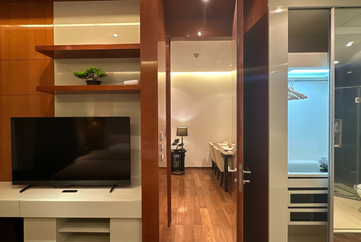 1-Bed 1-Bath Condo 45 sqm at The Address 28 near BTS Phrom Phong – Rent 40K THB / Sale 8.9M THB