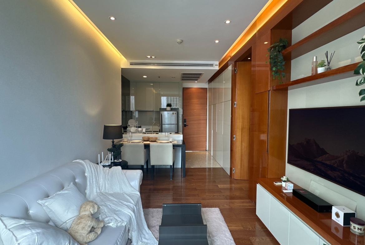 1-Bed 1-Bath Condo 45 sqm at The Address 28 near BTS Phrom Phong – Rent 40K THB / Sale 8.9M THB