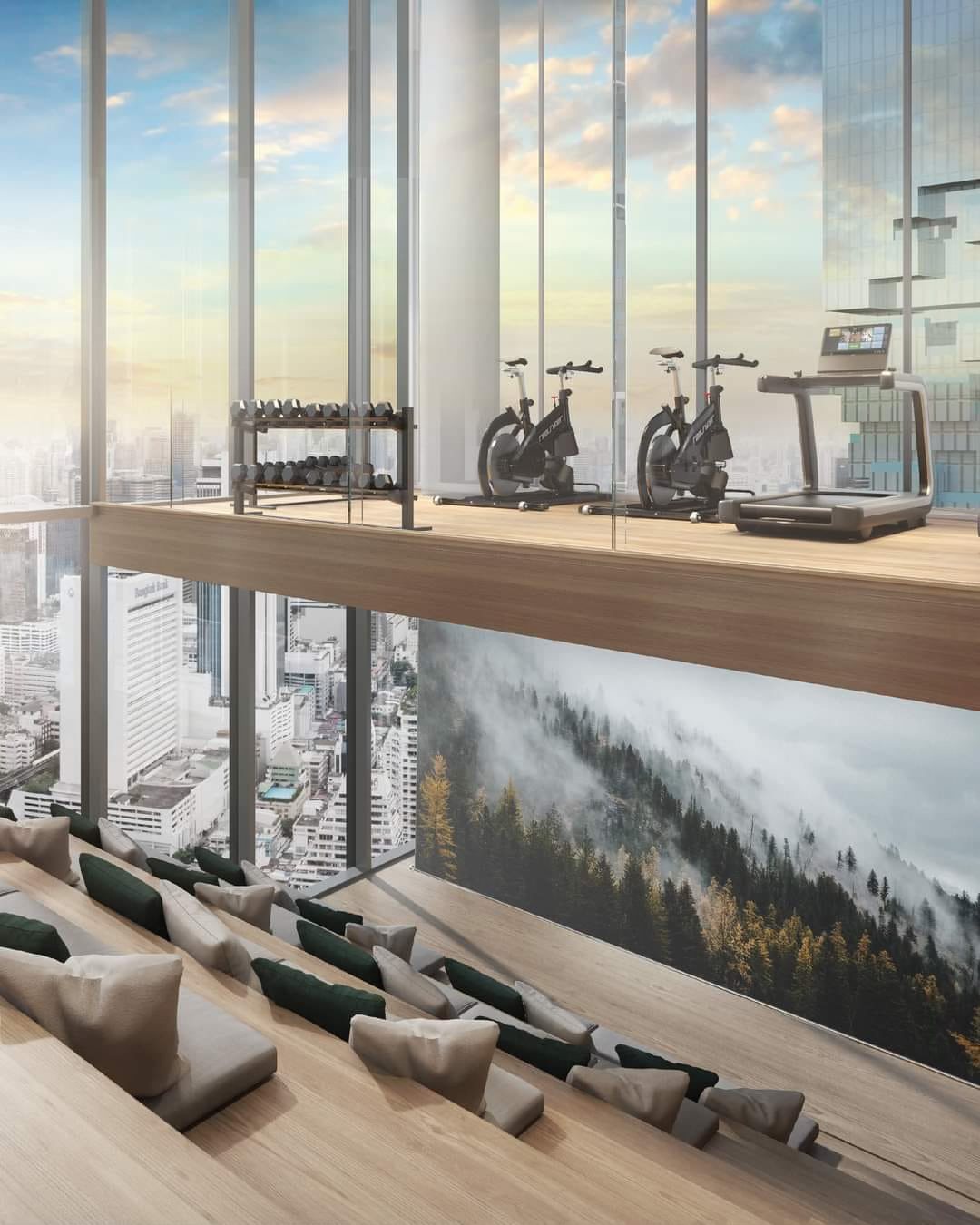 2-Bed 3-Bath 135 sqm Condo at Tait Sathorn 12 near BTS St. Louis for Rent 155K THB